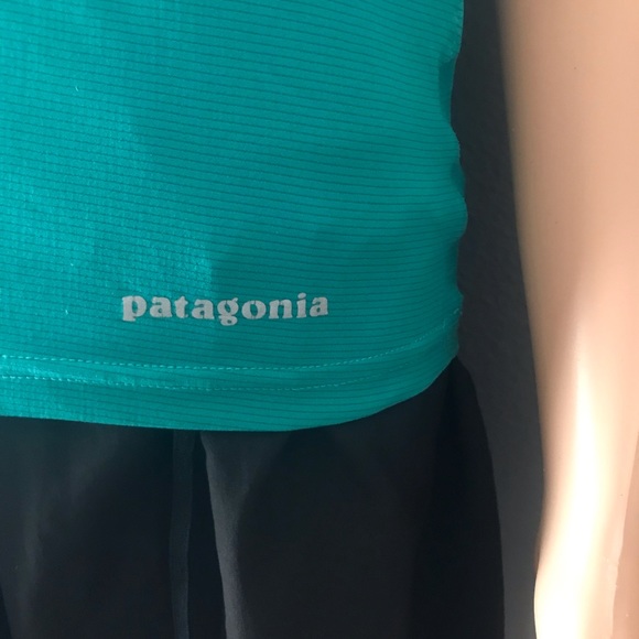 Patagonia Racerback Tank Green & Purple Size XXS Good Condition - Picture 11 of 16